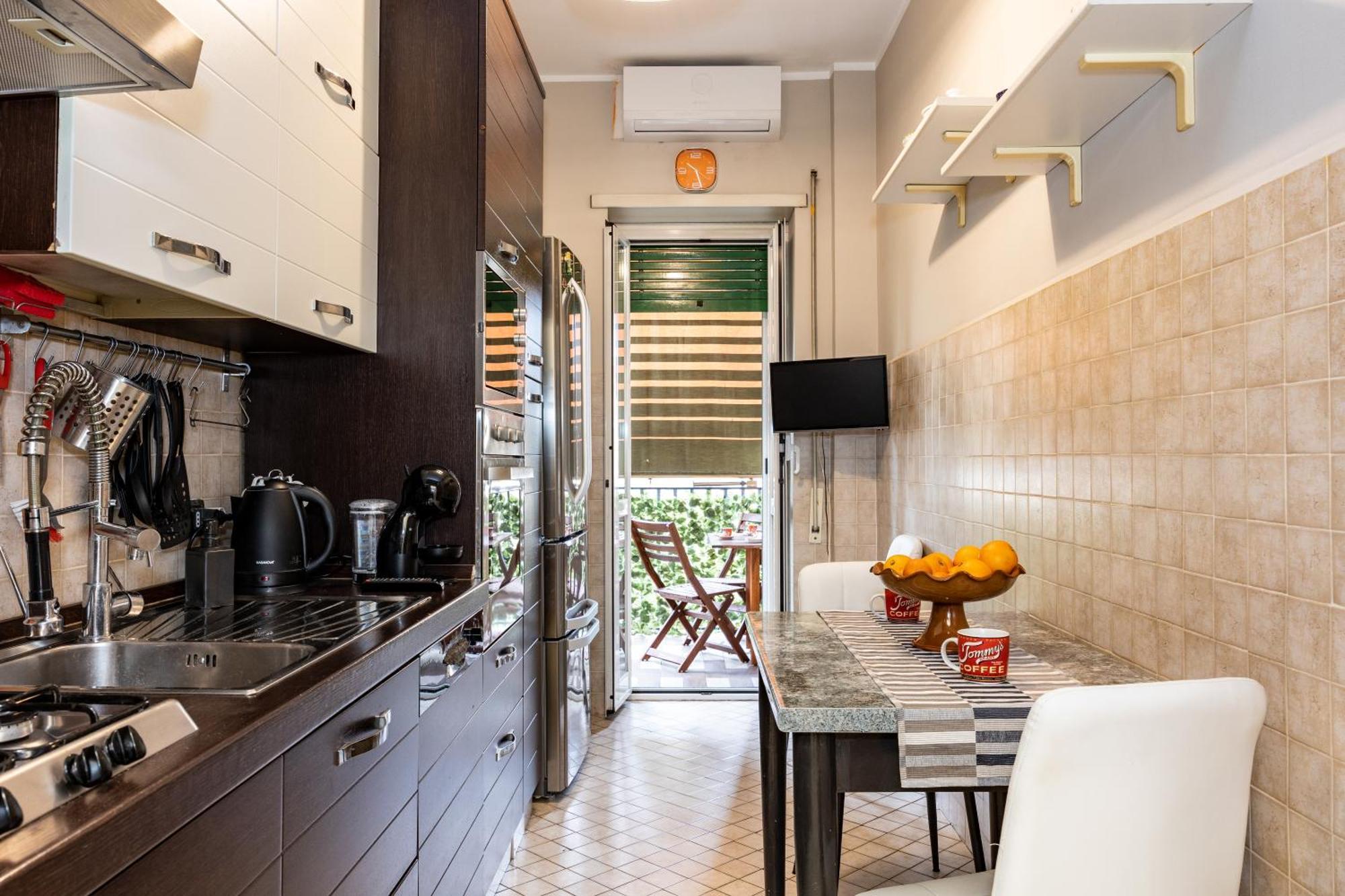Big Apartment Rome Air Conditioning Wifi Netflix 90 Mq Exteriér fotografie